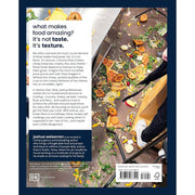 Cover image of Joshua Weissman's cookbook "Texture Over Taste" featuring a textured design and bold typography.