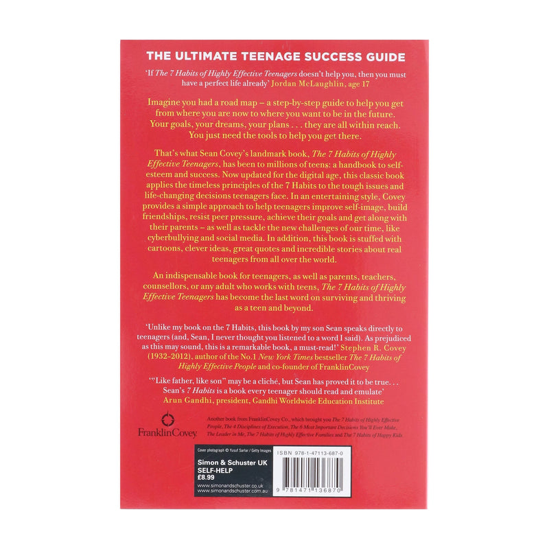 The 7 Habits of Highly Effective Teenagers by Sean Covey - Non Fiction - Paperback
