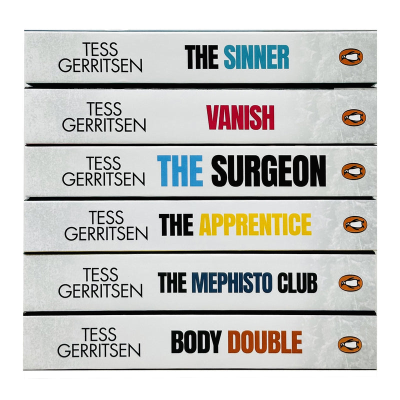 Tess Gerritsen Rizzoli & Isles Series 6 Books Collection Set (The Apprentice, The Surgeon, The Sinner, Life Support, Girl Missing, I Know a Secret) - The Book Bundle