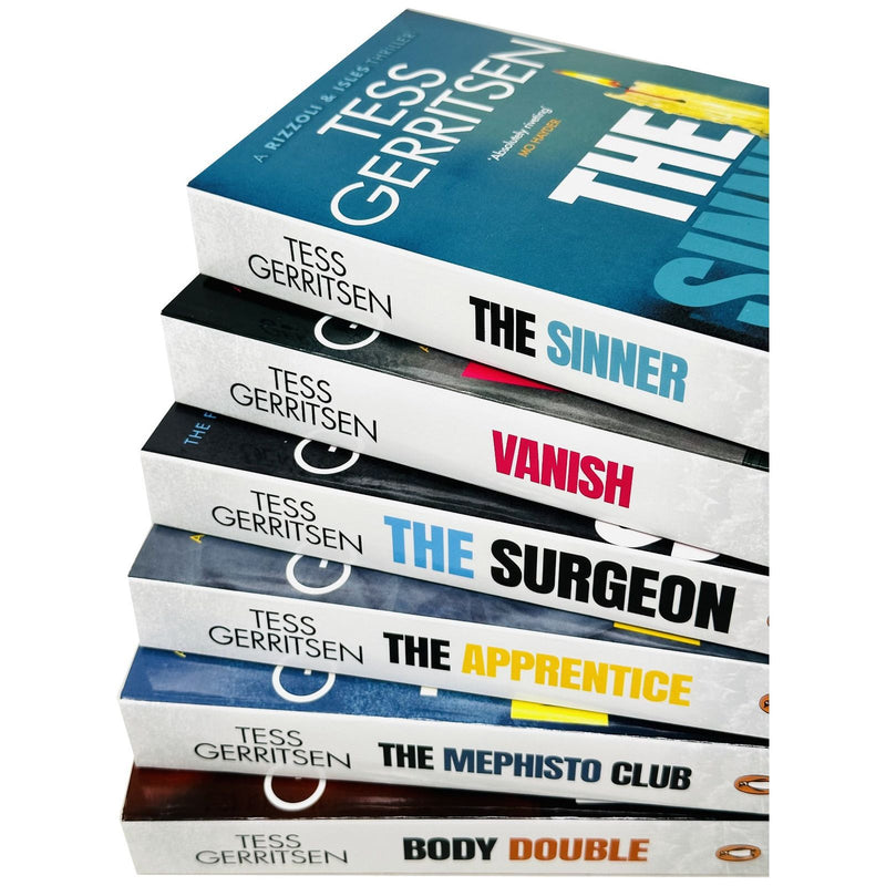 Tess Gerritsen Rizzoli & Isles Series 6 Books Collection Set (The Apprentice, The Surgeon, The Sinner, Life Support, Girl Missing, I Know a Secret) - The Book Bundle