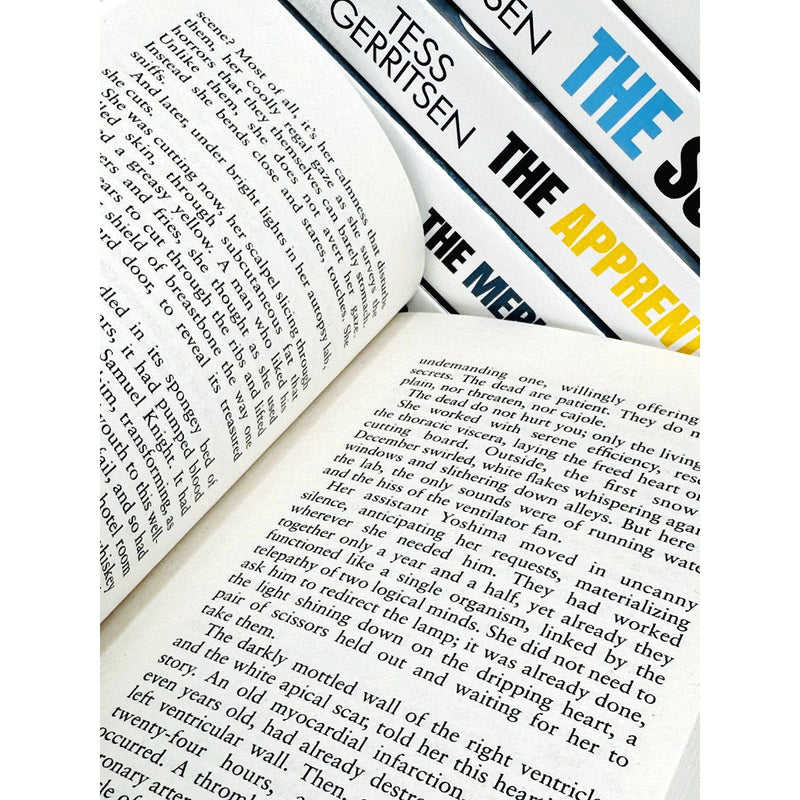 Tess Gerritsen Rizzoli & Isles Series 6 Books Collection Set (The Apprentice, The Surgeon, The Sinner, Life Support, Girl Missing, I Know a Secret) - The Book Bundle