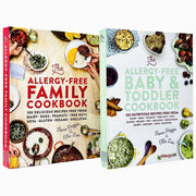 The Allergy-Free Baby & Toddler Cookbook & The Allergy-Free Family Cookbook 2 Books Collection Set - The Book Bundle