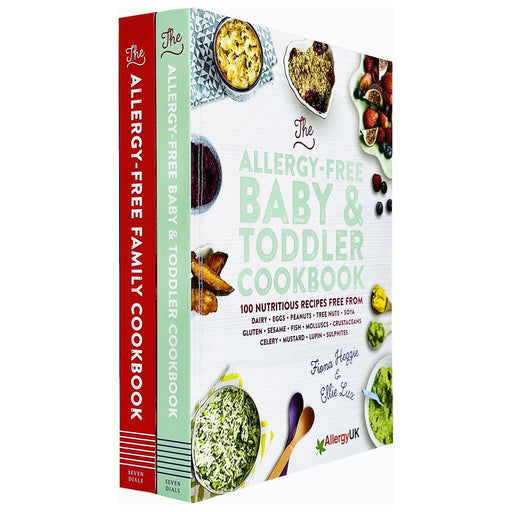 The Allergy-Free Baby & Toddler Cookbook & The Allergy-Free Family Cookbook 2 Books Collection Set - The Book Bundle