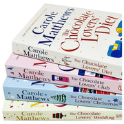Carole Matthews Chocolate Lovers Series 4 Books Collection Set (Christmas, Wedding, Diet, Club) - The Book Bundle
