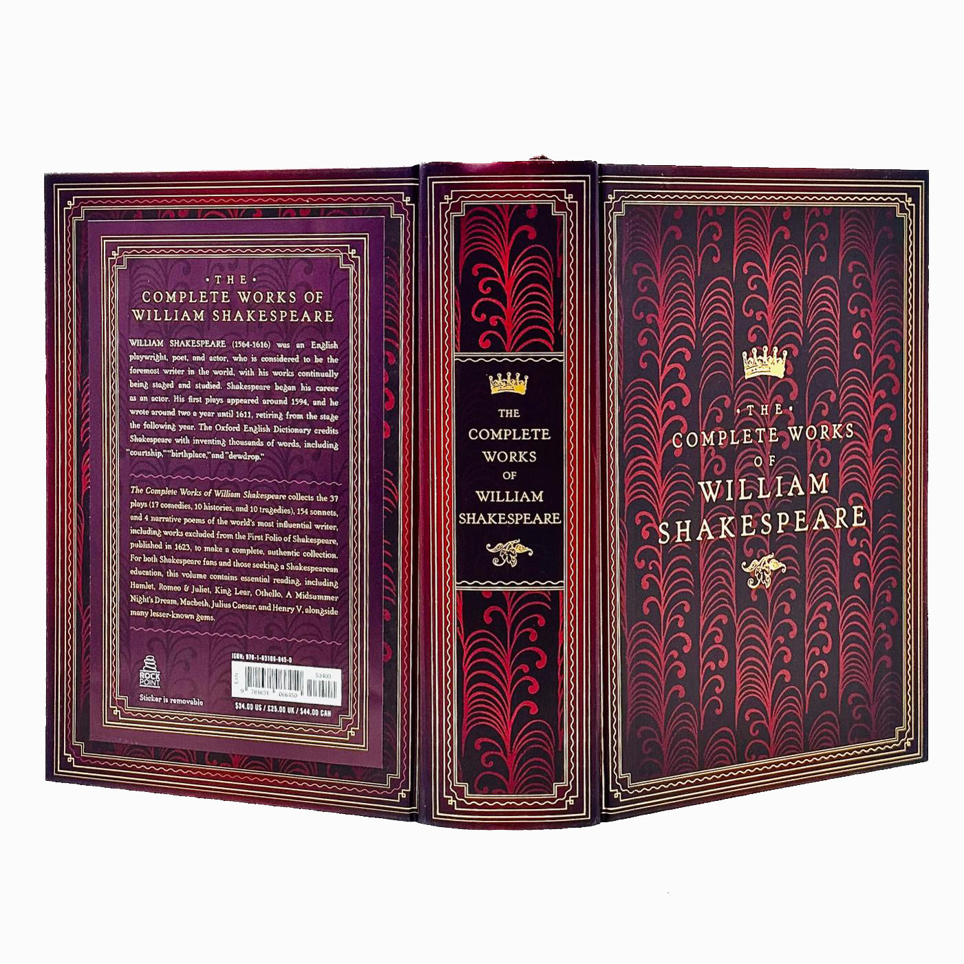 The Complete Works of William Shakespeare - Hardback by William