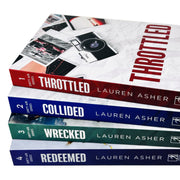 The Dirty Air Series 1-4 Books Collection Set By Lauren Asher (Throttled, Collided, Wrecked and Redeemed) - The Book Bundle