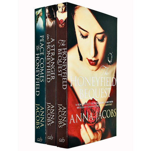 The Honeyfield Series 3 Books Collection Set By Anna Jacobs ( Peace Comes to Honeyfield) - The Book Bundle