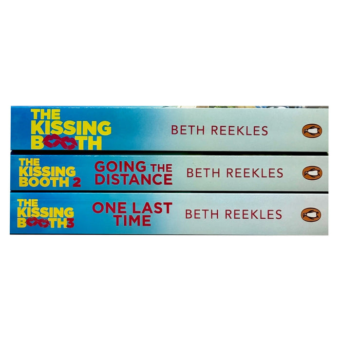 The Kissing Booth Series Collection 3 Books Set By Beth Reekles - Going the Distance, The Kissing Booth, One Last Time - The Book Bundle