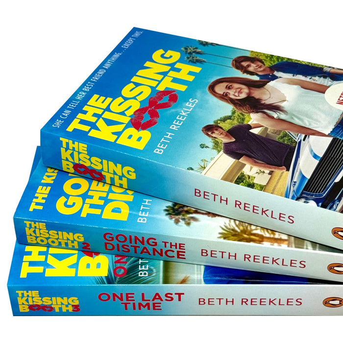 The Kissing Booth Series Collection 3 Books Set By Beth Reekles - Going the Distance, The Kissing Booth, One Last Time - The Book Bundle