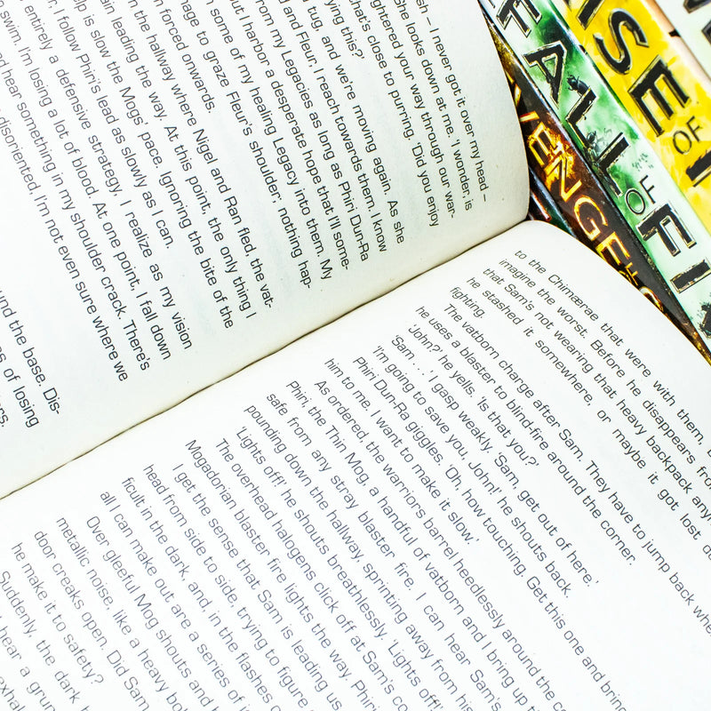 The Lorien Legacies 10 Books Collection Set by Pittacus Lore - Fiction - Paperback