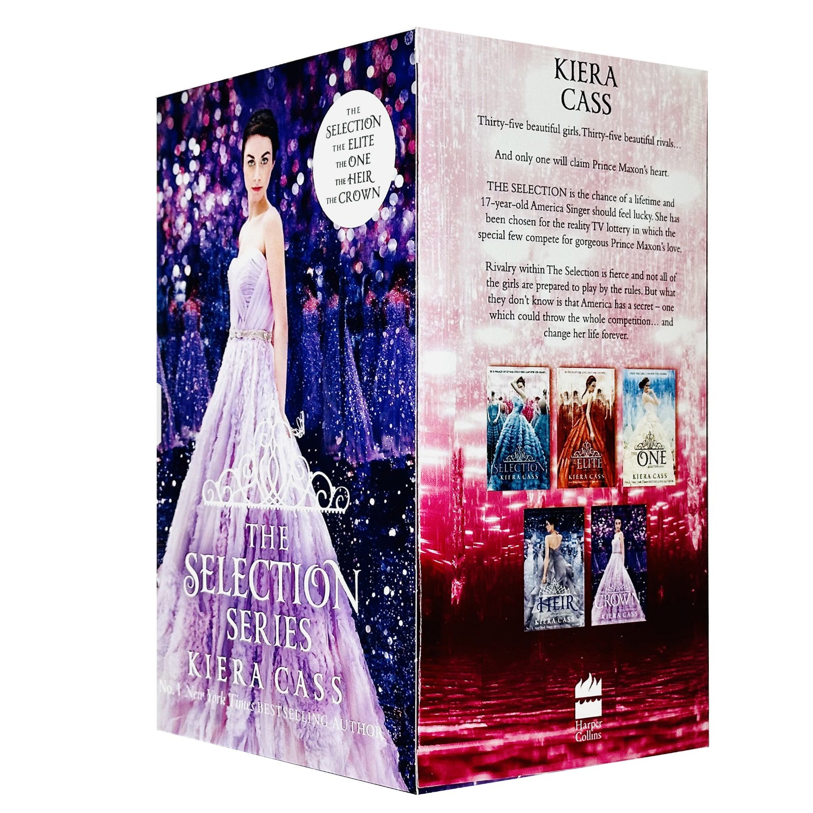 The Selection 5 Box Set Kiera Cass Paperback Edition Young Adult