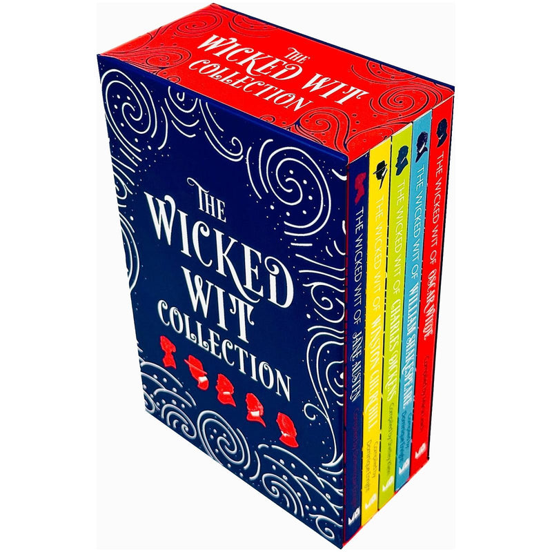 The Wicked Wit Collection 5 Books Set (Jane Austin, Winston Churchill, Charles Dickens) - The Book Bundle