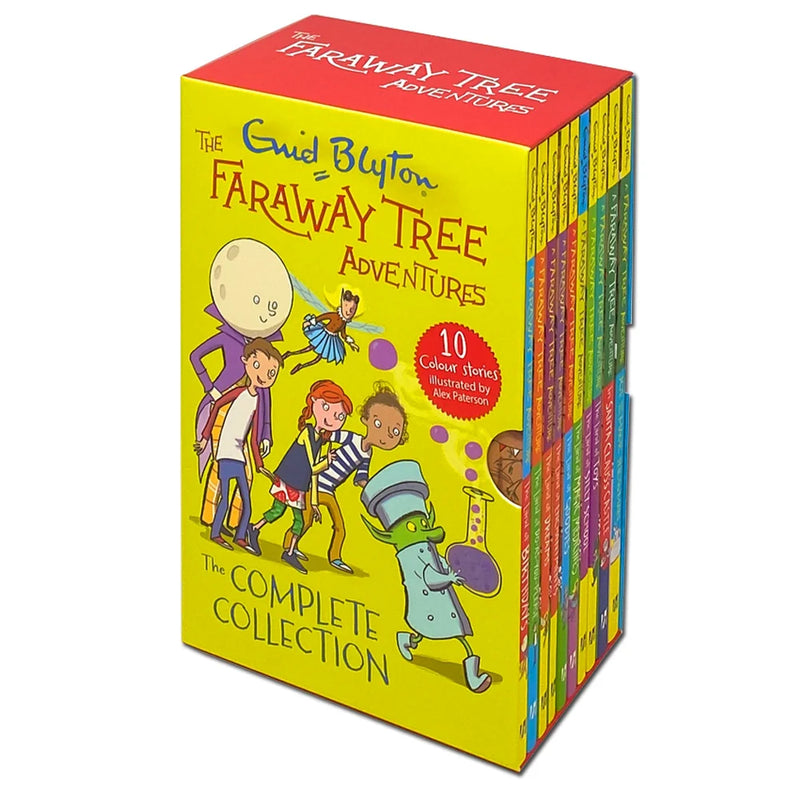 The Faraway Tree Adventures 10 Books Collection Box Set by Enid Blyton - Fiction - Paperback