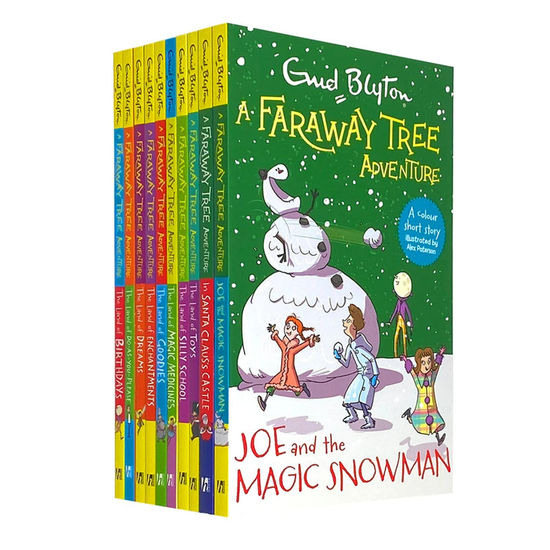 The Faraway Tree Adventures 10 Books Collection Box Set by Enid Blyton - Fiction - Paperback