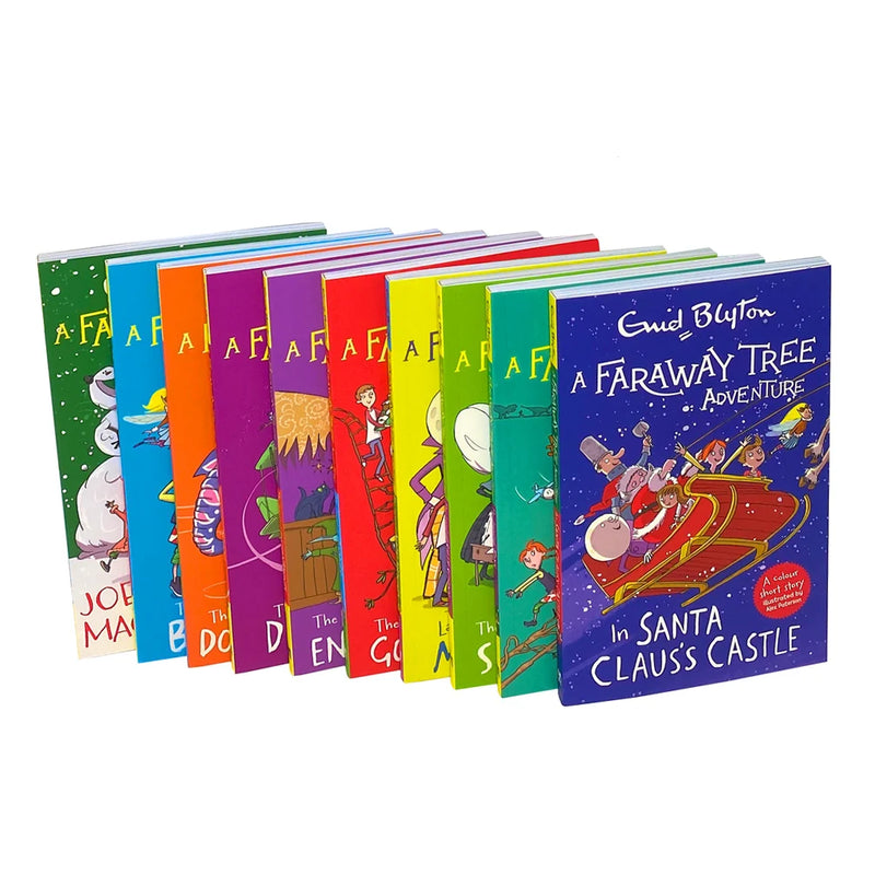 The Faraway Tree Adventures 10 Books Collection Box Set by Enid Blyton - Fiction - Paperback
