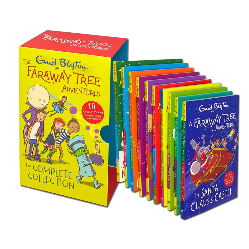 The Faraway Tree Adventures 10 Books Collection Box Set by Enid Blyton - Fiction - Paperback