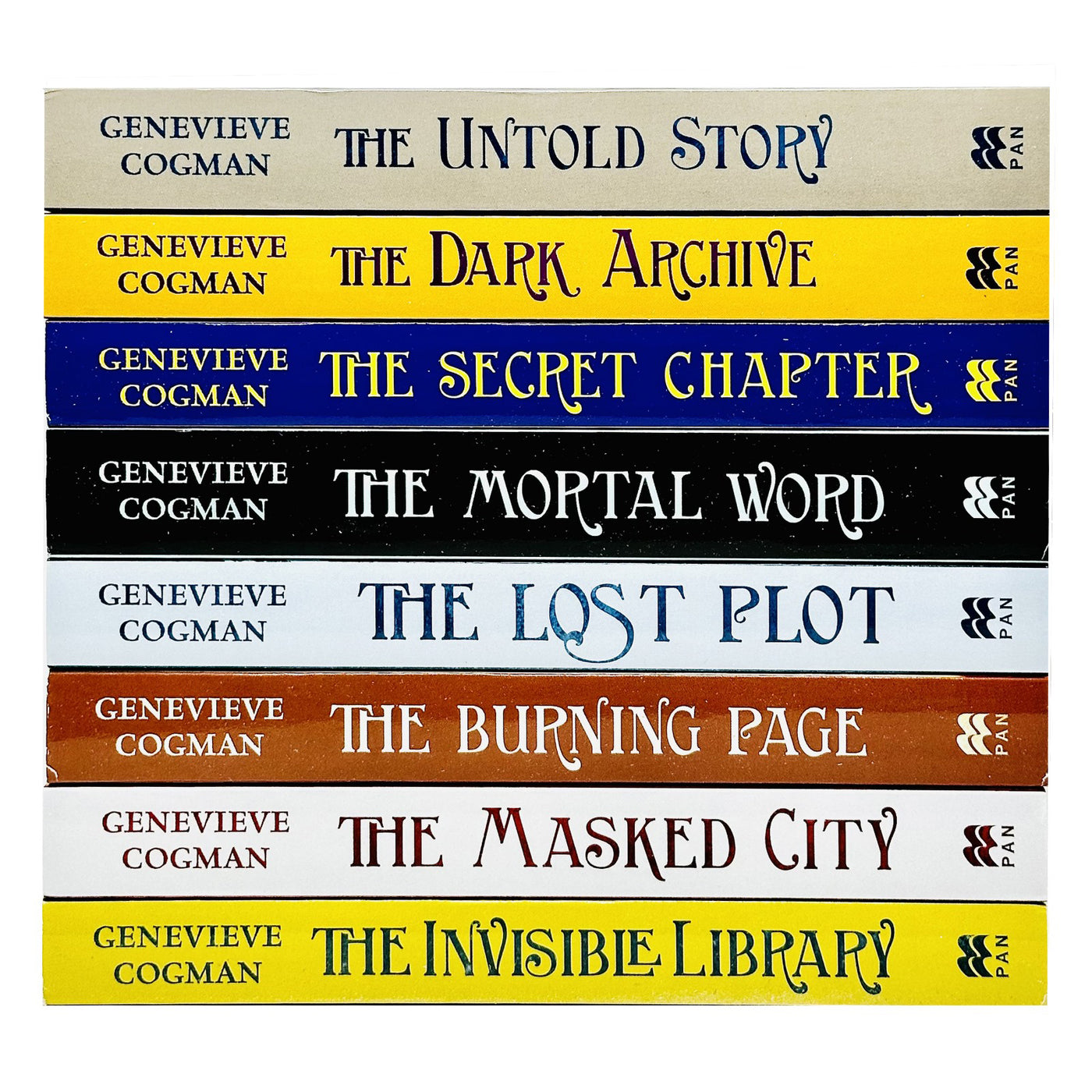 Invisible Library Book Display The Invisible Library Series 8 Books Collection Set by Genevieve Cogman ...