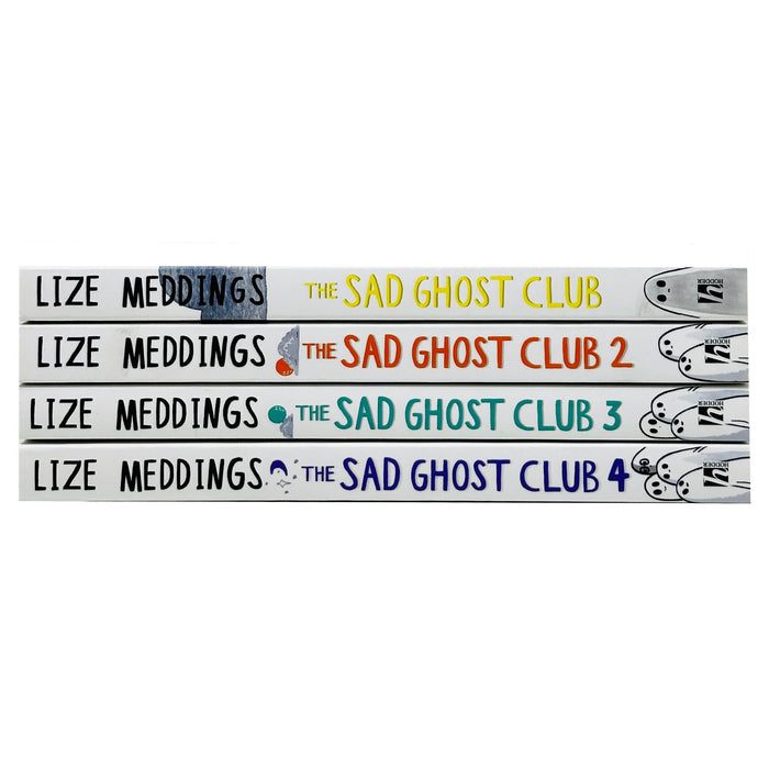 The Sad Ghost Club Volume 1-4 Find Your Kindred Spirits Collection 4 Books Set By Lize Meddings - The Book Bundle