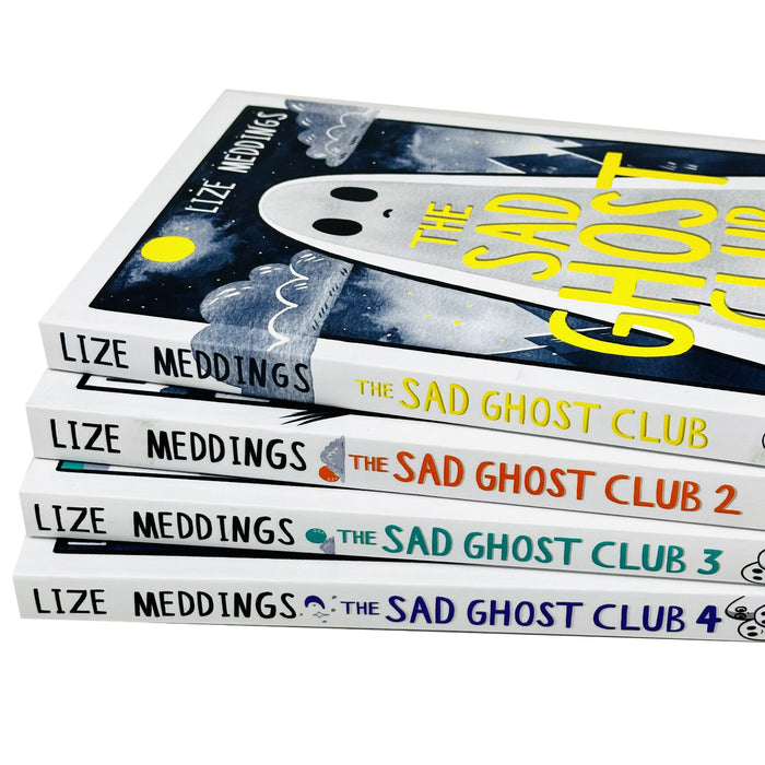 The Sad Ghost Club Volume 1-4 Find Your Kindred Spirits Collection 4 Books Set By Lize Meddings - The Book Bundle