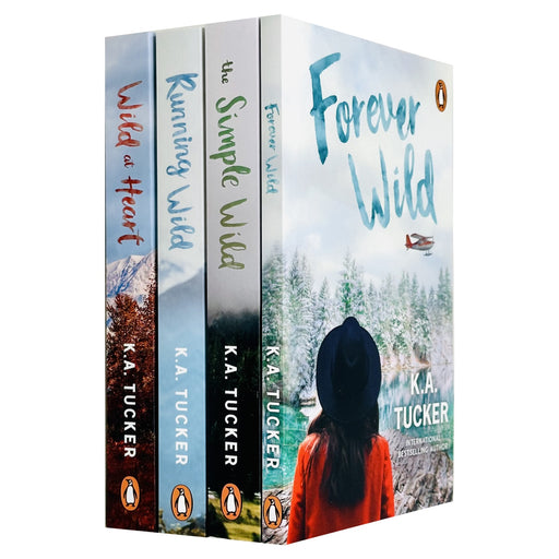 The Simple Wild series 4 Books Collection Set by K.A. Tucker (Running Wild) - The Book Bundle