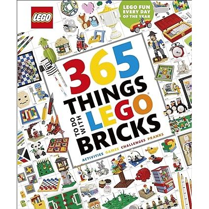 365 Things to Do with LEGO Bricks By DK & The LEGO Ideas Book New Edition You Can Build Anything! By Simon Hugo, Tori Kosara 2 Books Collection Set - The Book Bundle