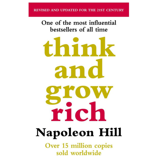 Think And Grow Rich by Napoleon Hill, Personal Financial Investing Paperback New - The Book Bundle