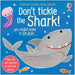 DON'T TICKLE Touchy Feely Sound Books by Sam Taplin 3 Books Collection Set (Shark!, T. rex! & Elephant!) - The Book Bundle