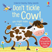 Touchy Feely Sound Books by Sam Taplin, 3-book collection with cow, reindeer, and dragon, featuring interactive textures for children.