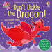 DON'T TICKLE Touchy Feely Sound Books by Sam Taplin 3 Books Collection Set (Cow!, Reindeer! & Dragon) - The Book Bundle