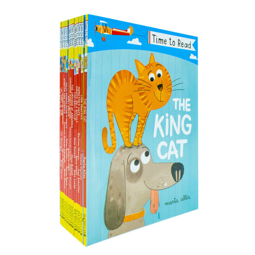 Time To Read 13 Books Collection Set (The Giant of Jum, King Cat, Wendel's Workshop, Winston was Worried) - The Book Bundle