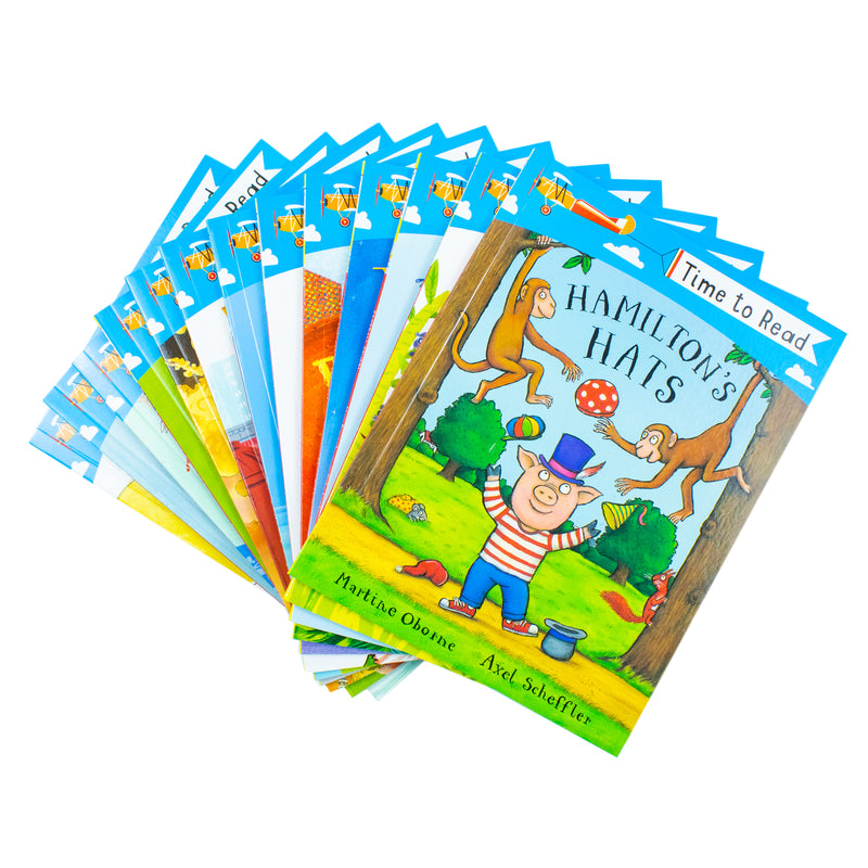 Time To Read 13 Books Collection Set (The Giant of Jum, King Cat, Wendel's Workshop, Winston was Worried) - The Book Bundle