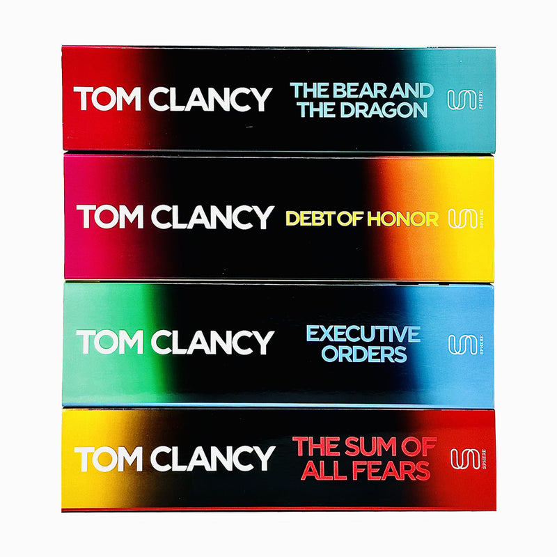 Tom Clancy Jack Ryan Series 4 Books Collection Set (The Bear and the Dragon) - The Book Bundle