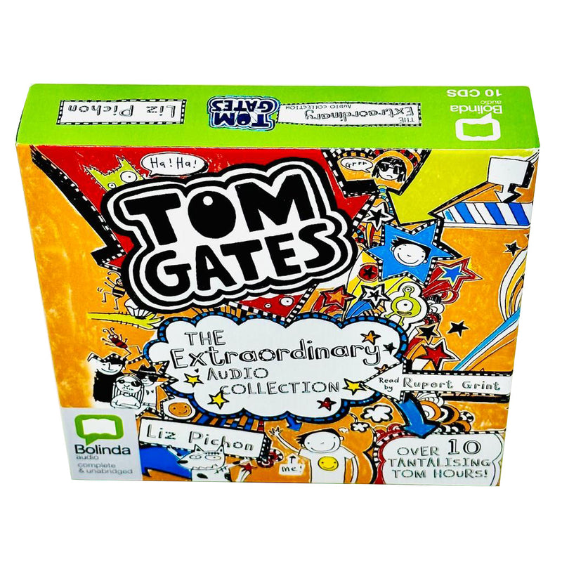 The Ultimate Jacqueline Wilson & Tom Gates The Extraordinary Audio Collection Set - The Book Bundle