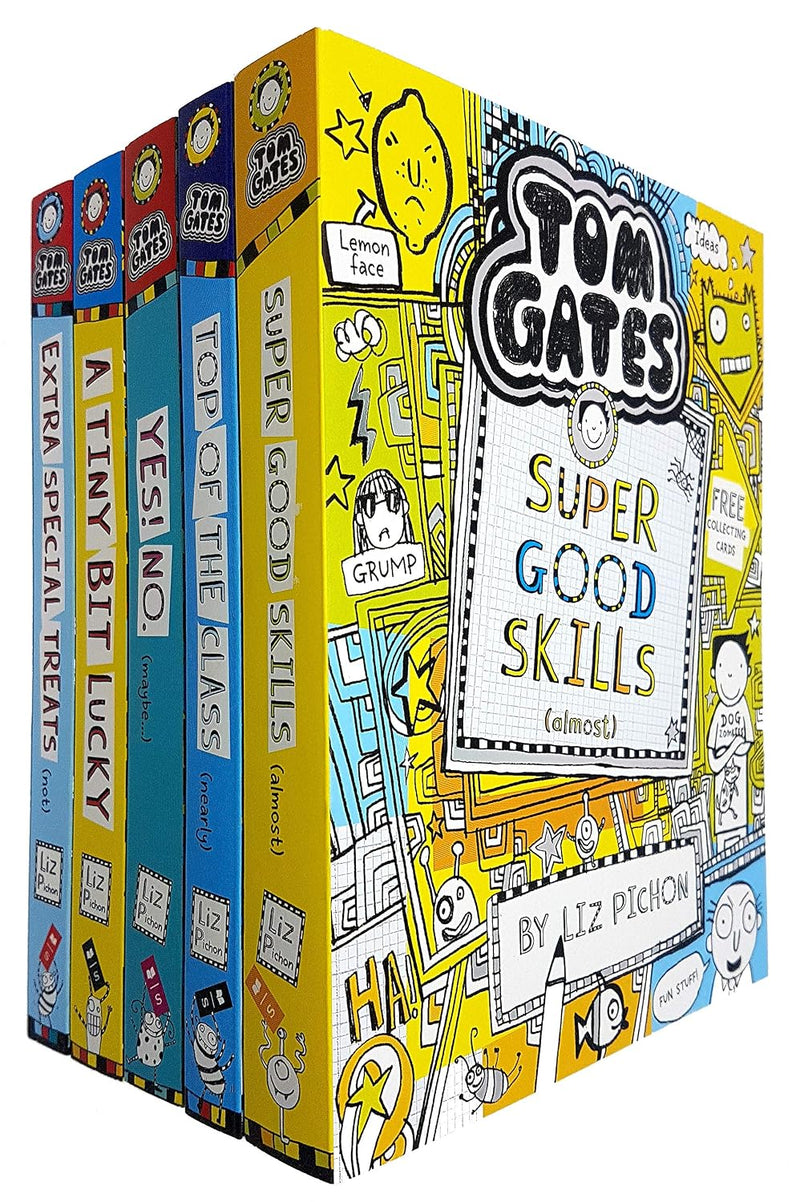 Tom Gates Series 15 Books Collection Set by Liz Pichon - Ages 7-12 - Mixed Format