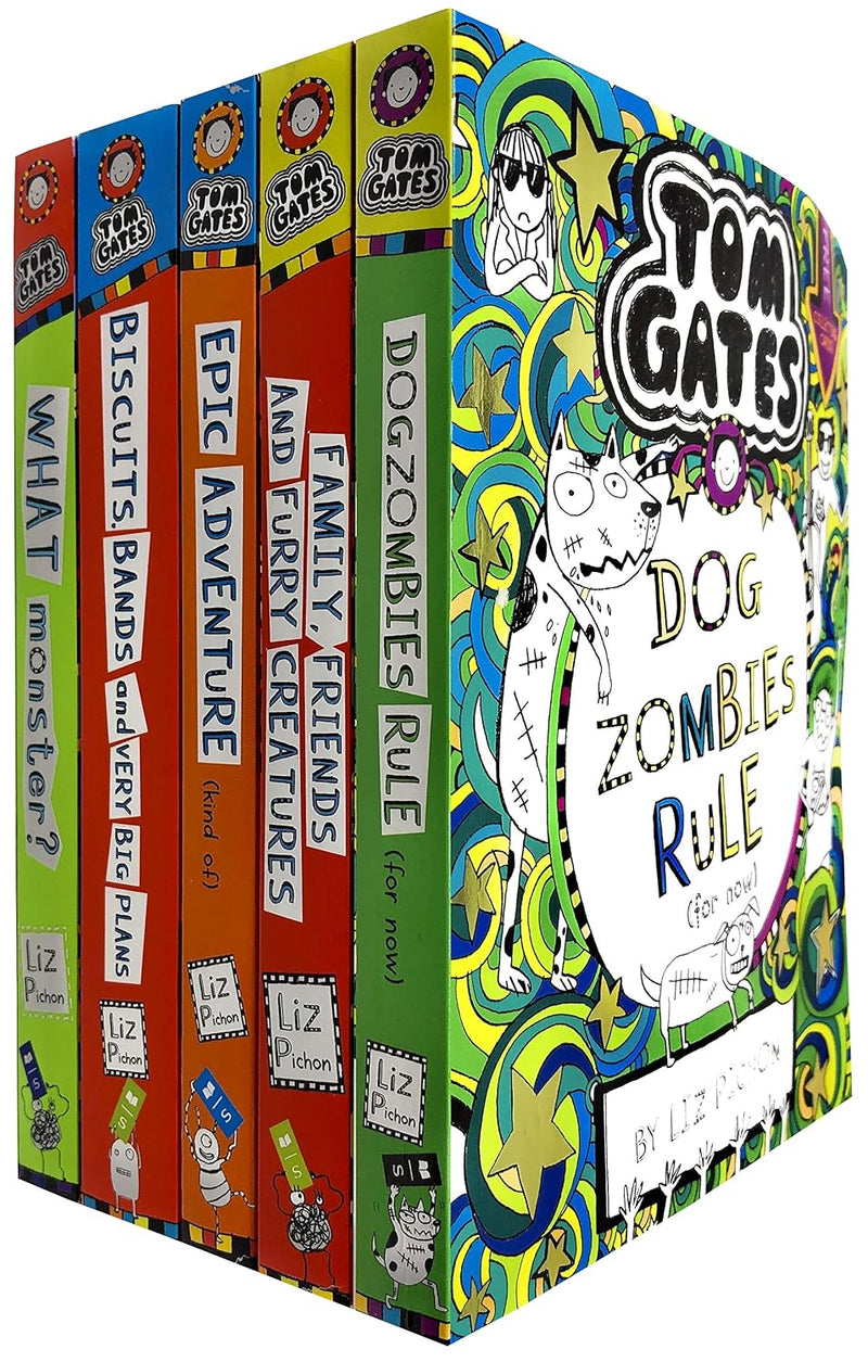Tom Gates Series 15 Books Collection Set by Liz Pichon - Ages 7-12 - Mixed Format