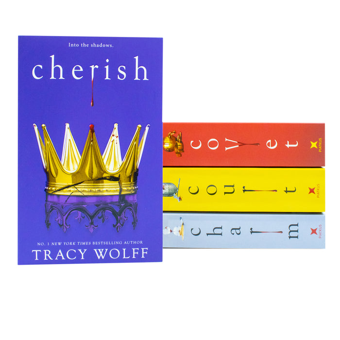 Crave Series 4 Books Collection Set By Tracy Wolff (Charm, Covet, Cherish & Court) - The Book Bundle