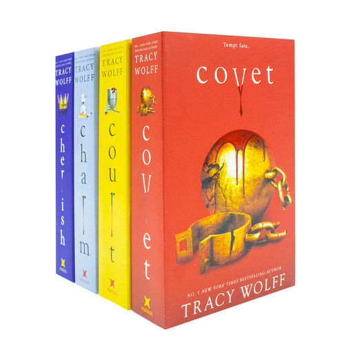 Crave Series 4 Books Collection Set By Tracy Wolff (Charm, Covet, Cherish & Court) - The Book Bundle