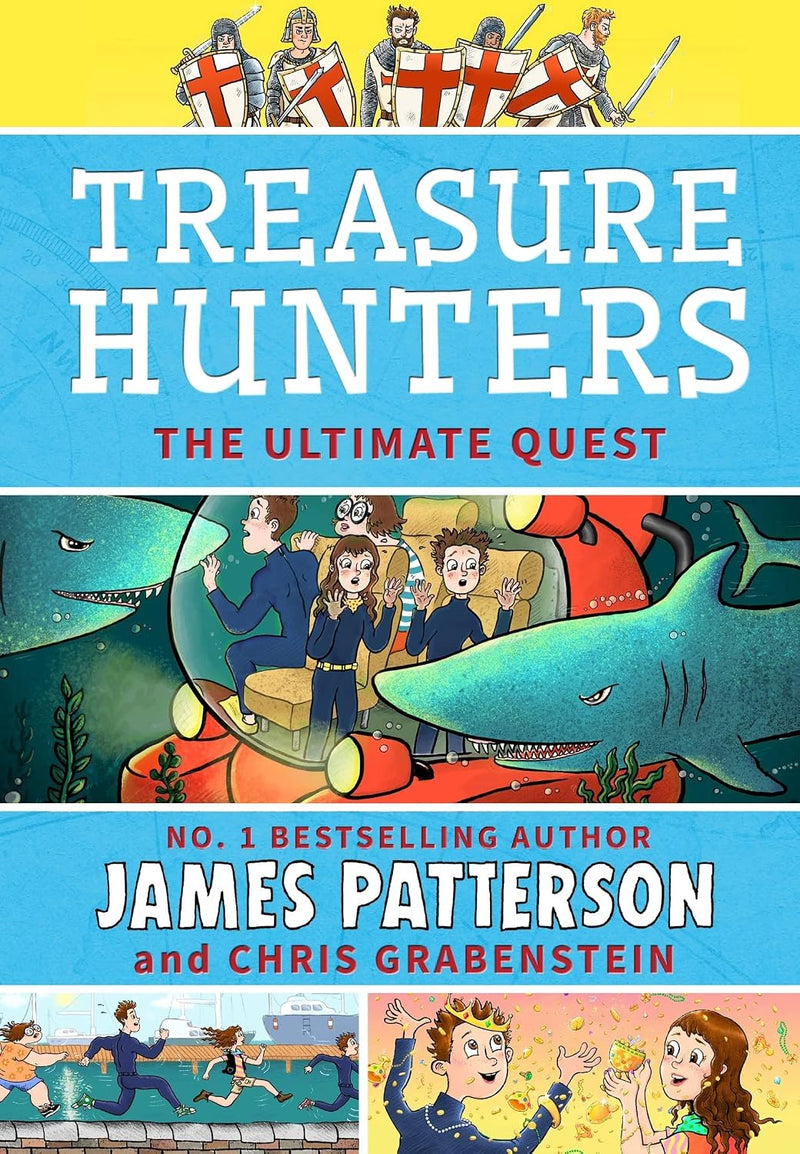 Treasure Hunters Series 6-8 Books Collection Set By James Patterson