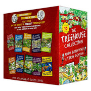 The Treehouse Storey Books 1 - 10 Collection Set by Andy Griffiths & Terry Denton (13-Storey, 26-Storey, 39-Storey, 52-Storey, 65-Storey) - The Book Bundle