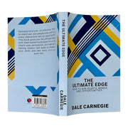 Book cover for "The Ultimate Edge" by Dale Carnegie, published by Rupa Publications, featuring a professional design with bold title text.