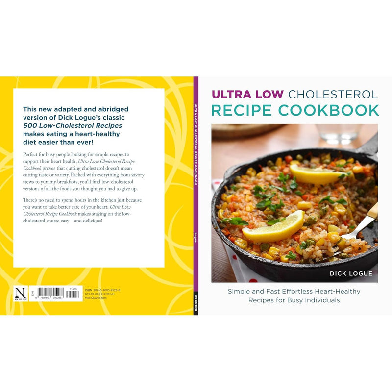 Ultra Low Cholesterol Recipe Cookbook : Simple and Fast Effortless Heart Healthy Recipes for Busy Individuals