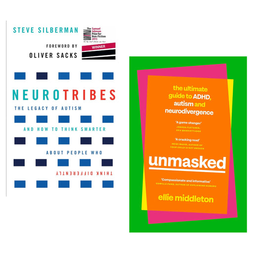 NeuroTribes & UNMASKED (HB) 2 Books Set - The Book Bundle