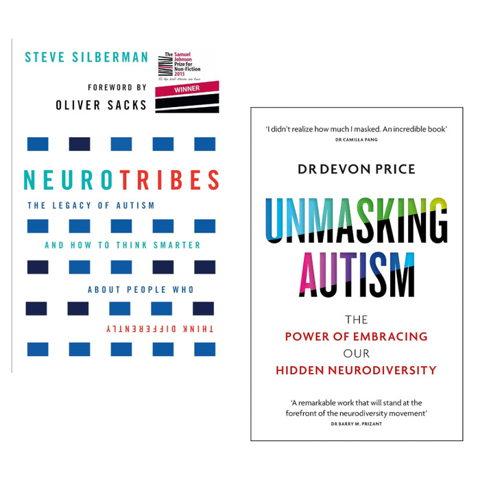 NeuroTribes & Unmasking Autism (HB) 2 Books Set - The Book Bundle