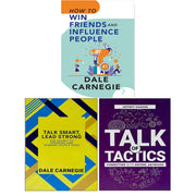 Three books from the Talk Smart Lead Strong collection, including Dale Carnegie and Jeffrey Vaughn titles, displayed together.
