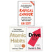 Radical Candor, Atomic Habits, Drive 3 Books Collection Set Paperback - The Book Bundle