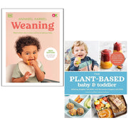 Weaning Annabel Karmel (HB), Plant-Based Baby Toddler Alexandra 2 Books Set - The Book Bundle