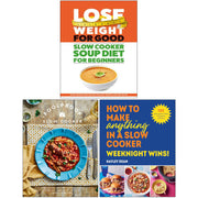 Image of the "Foolproof Slow Cooker" three-book set by Rebecca Woods, Hayley Dean, and Iota Publishing, featuring covers and titles.