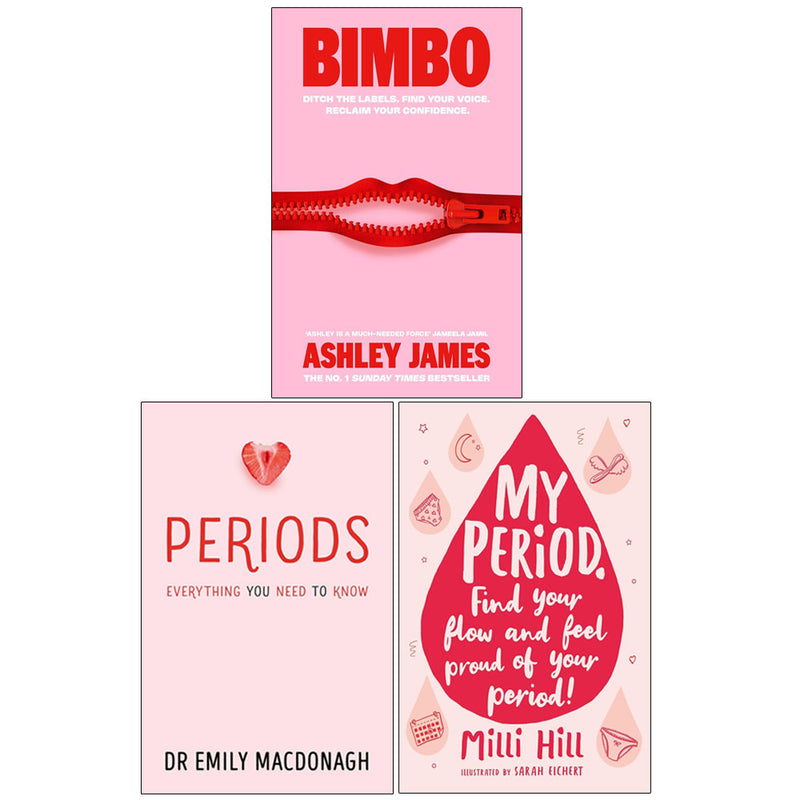 Bimbo Hardcover,Periods,My Period: Find your flow 3 Books Collection Set - The Book Bundle