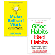 Make Brilliant Work, Good Habits, Bad Habits 2 Books Collection Set Paperback - The Book Bundle