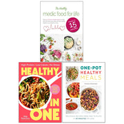 Healthy Medic Food for Life Meals in 15 Minutes book set by Iota Publishing featuring quick, one-pot healthy meal recipes.